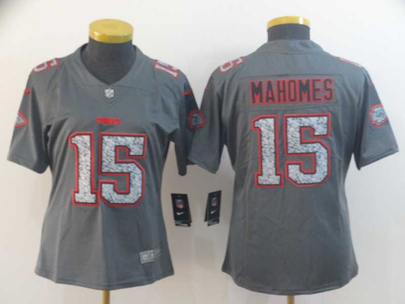Women Nike Chiefs 15 Patrick Mahomes Gray Camo Vapor Untouchable Limited Jersey,We sell and wholesale Women Nike Chiefs 15 Patrick Mahomes Gray Camo Vapor Untouchable Limited Jersey on line form chian!